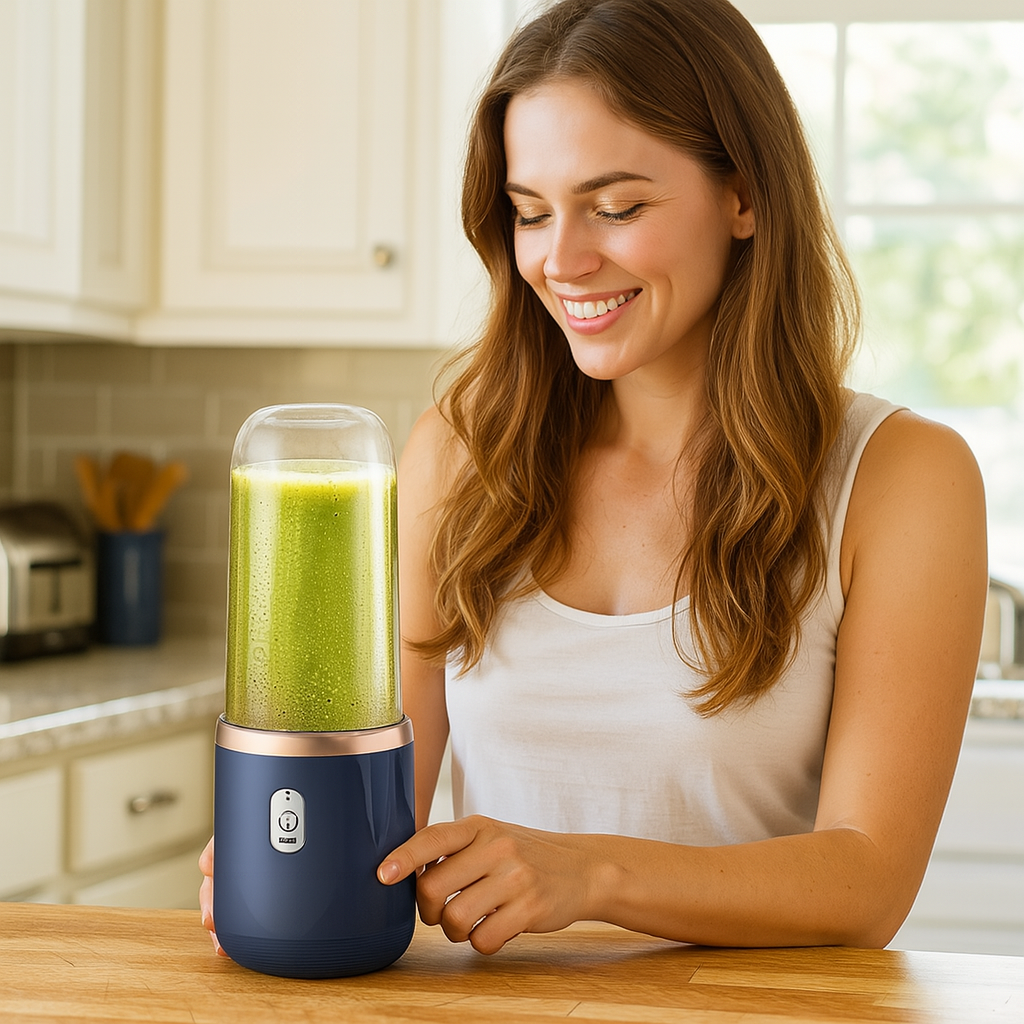 BlendGo – Mixeur Portable Sans Fil avec Tasse To-Go