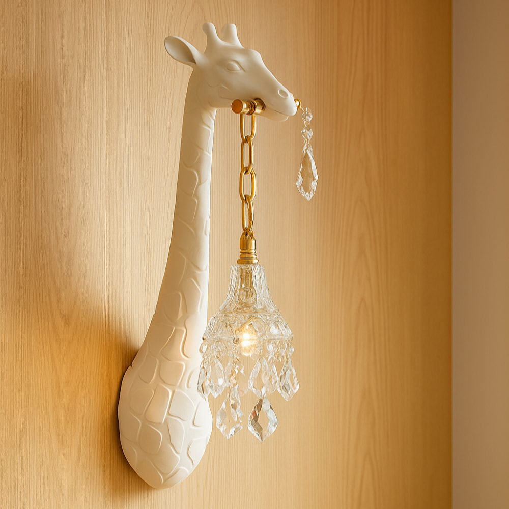 GlowNeck – Lampadaire LED Girafformet avec lumière douce et chaude pour une décoration unique