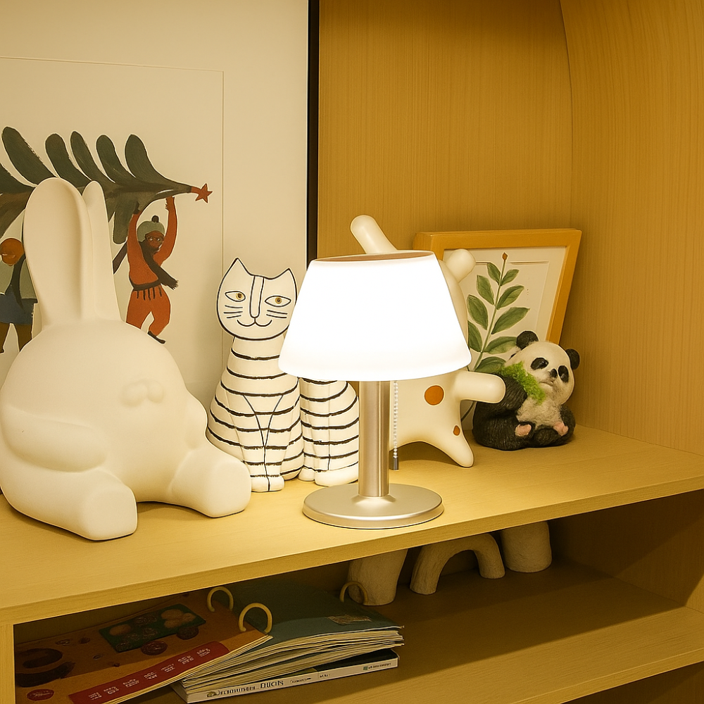 SunGlow – Lampadaire de terrasse élégant en soudure pour le charme extérieur