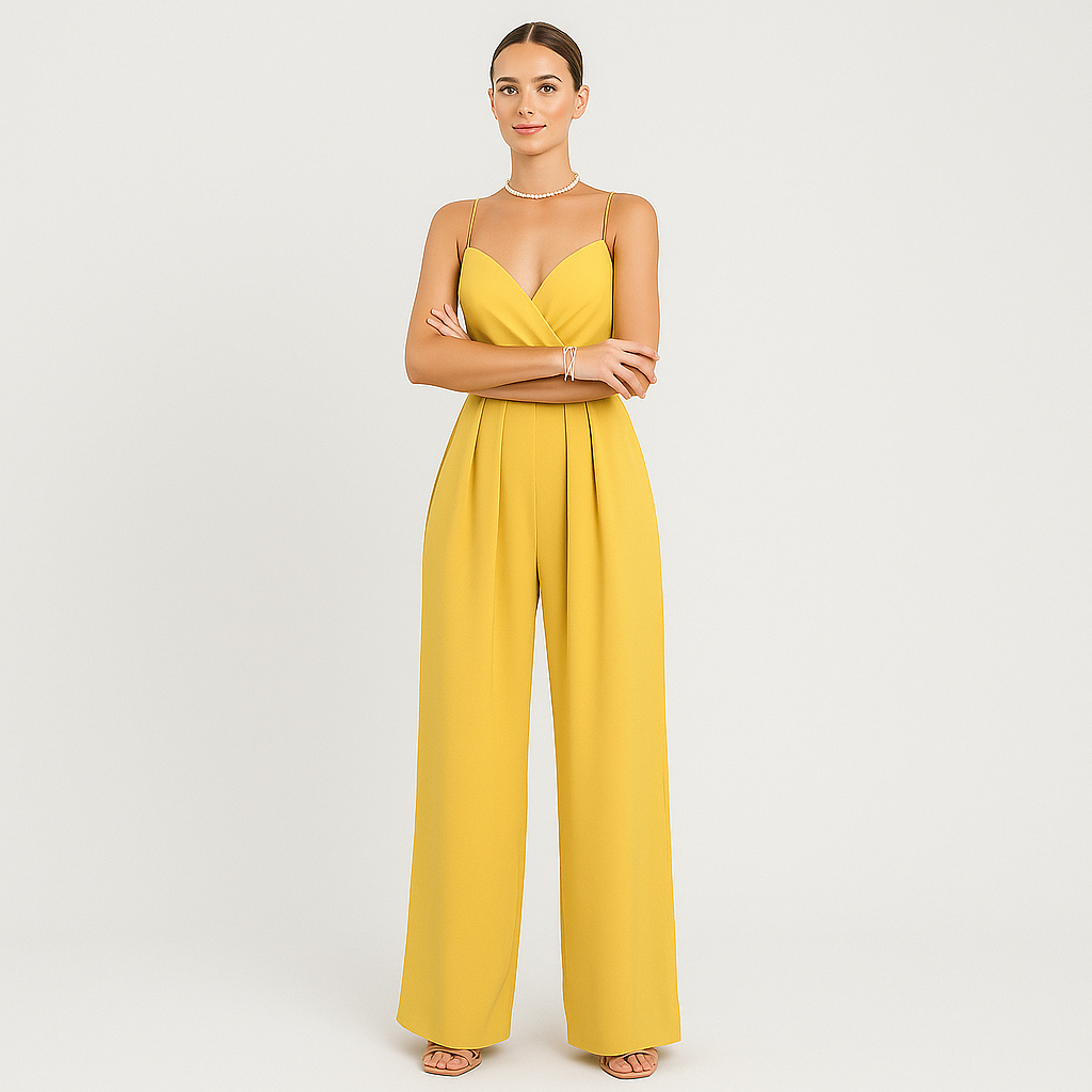 Combinaison à bretelles spaghetti ChicContrast – Mini mannequin avec une touche de modernité