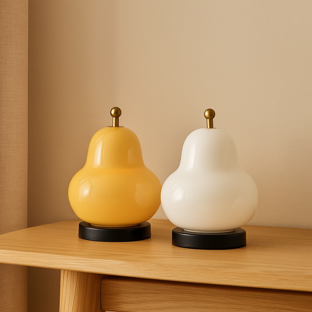 GlowPear – Lampe en forme de poire à intensité variable tactile avec lumière chaude