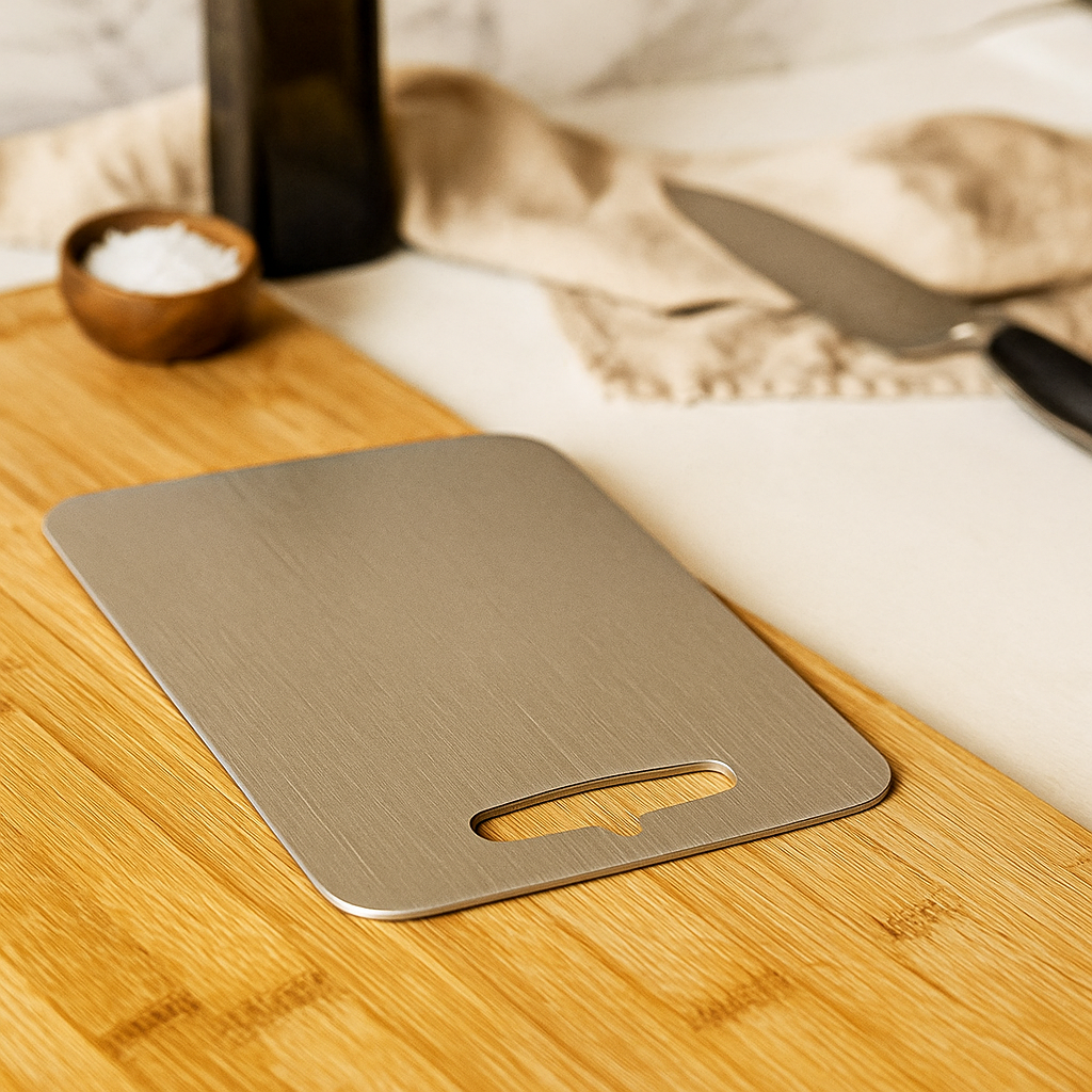 Planche à découper antibactérienne HygieBoard pour la cuisine – Double face & Antidérapante