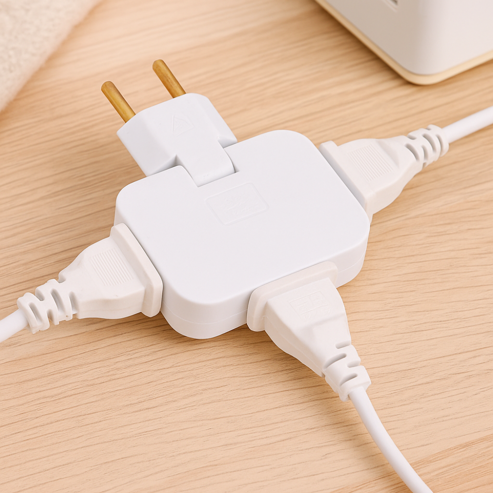 FlexiPlug – Barre d'alimentation ultra-fine pivotante à 180° avec multiples prises