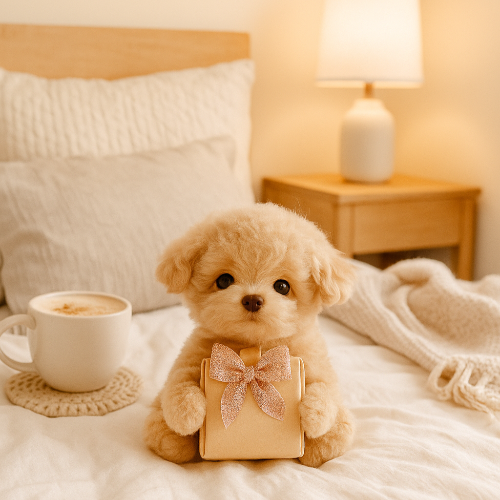 SnugglePup - Chiot en peluche réaliste avec des détails réalistes