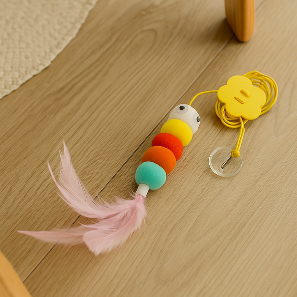 PawPlay – Jouet pour chat interactif suspendu et escamotable pour un divertissement sans fin