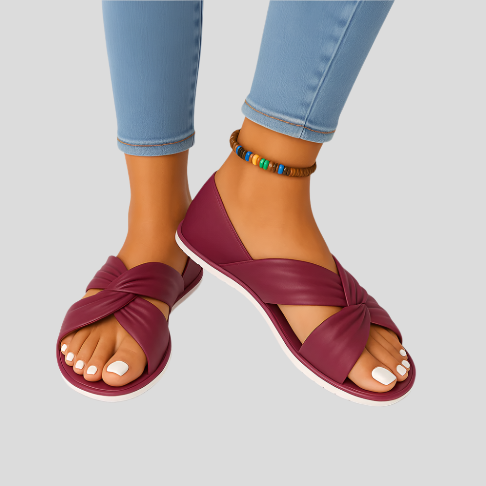 Rhea – Sandales pour femmes avec soutien de la voûte plantaire pour un usage quotidien confortable