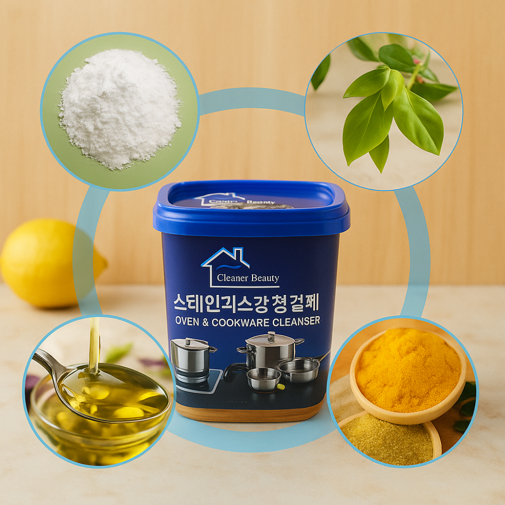 ShinePro – Pâte de nettoyage universelle pour ustensiles de cuisine, lavabos et appareils