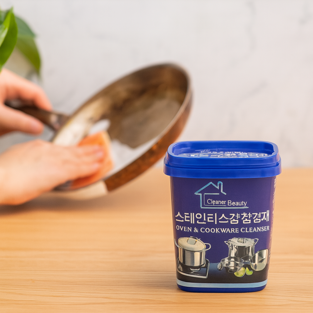 ShinePro – Pâte de nettoyage universelle pour ustensiles de cuisine, lavabos et appareils