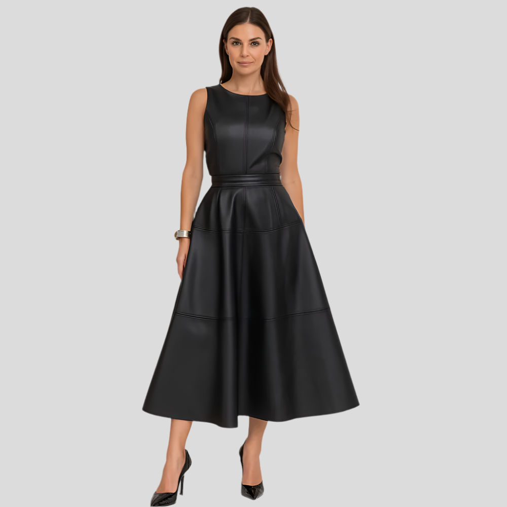 Robe trapèze sans manches Chloé – Style d'été sans effort