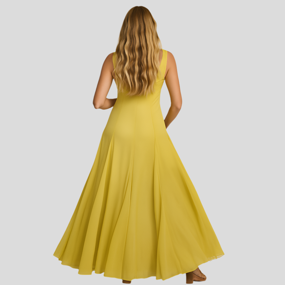 Elora - Robe d'été bohème chic à fines bretelles et encolure carrée