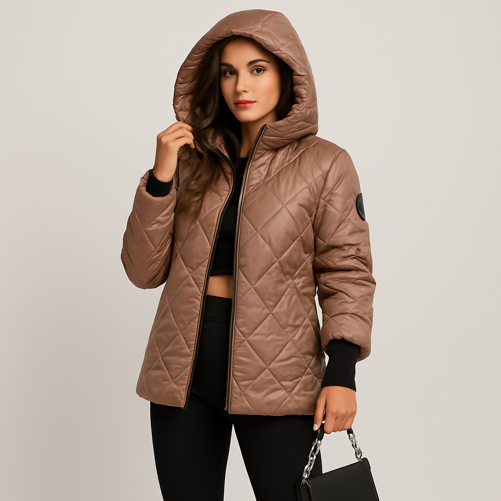 Claudette | Blazer élégant en patchwork