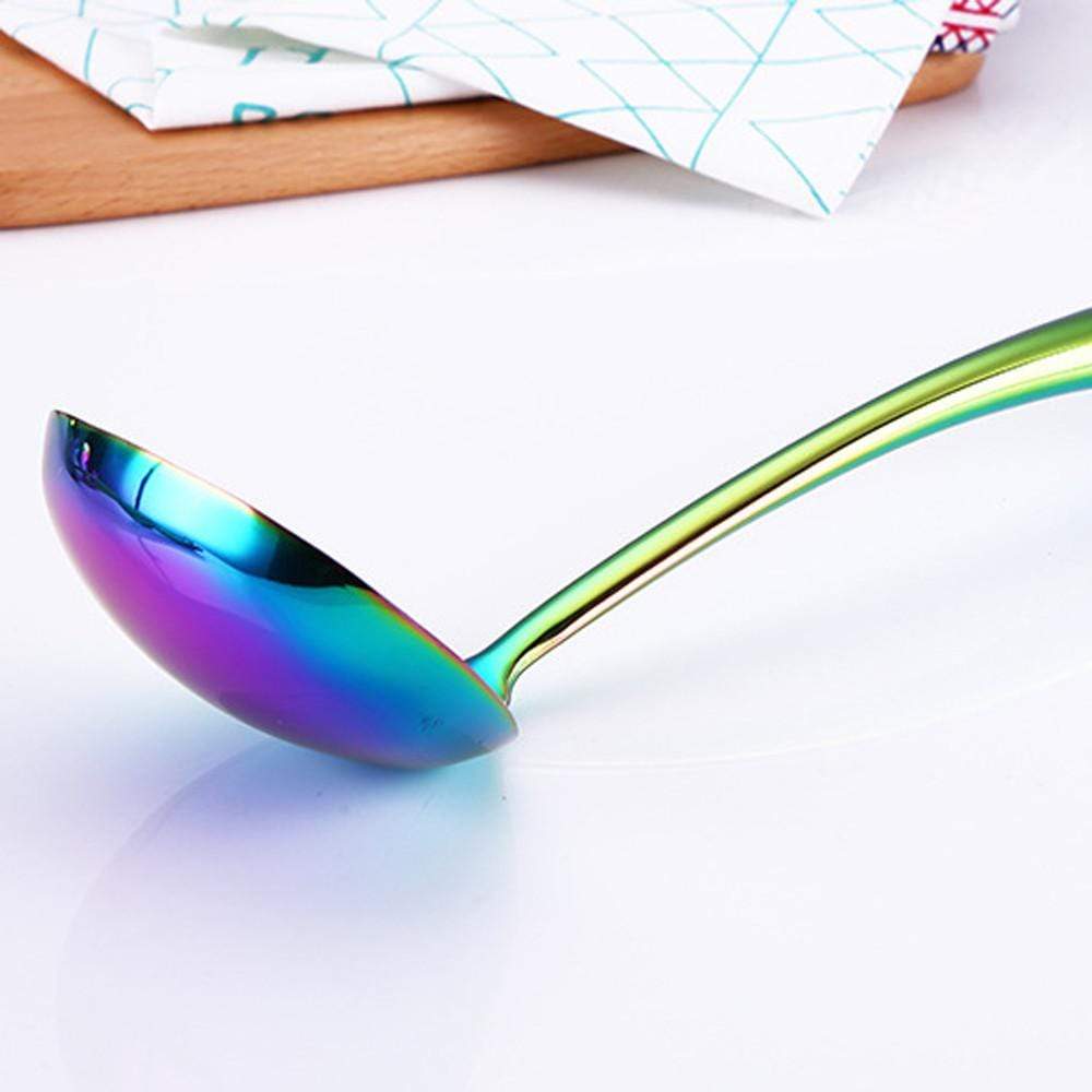 Ensemble d'ustensiles de cuisine KitchenCraft Elegant avec longues poignées pour un usage quotidien