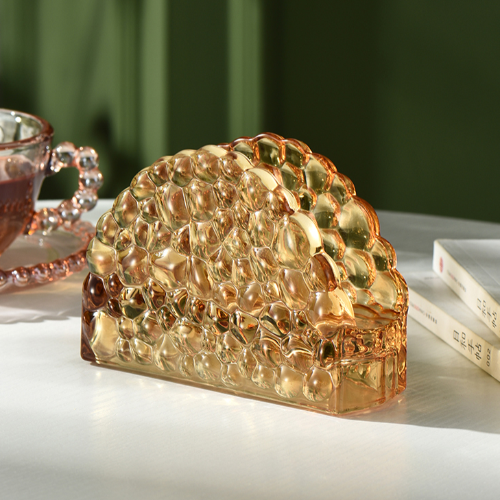 ÉléganceNap – Support de service élégant en verre