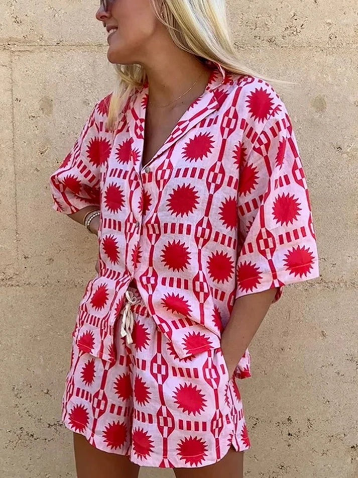 Ensemble d'été deux pièces Selma pour femmes