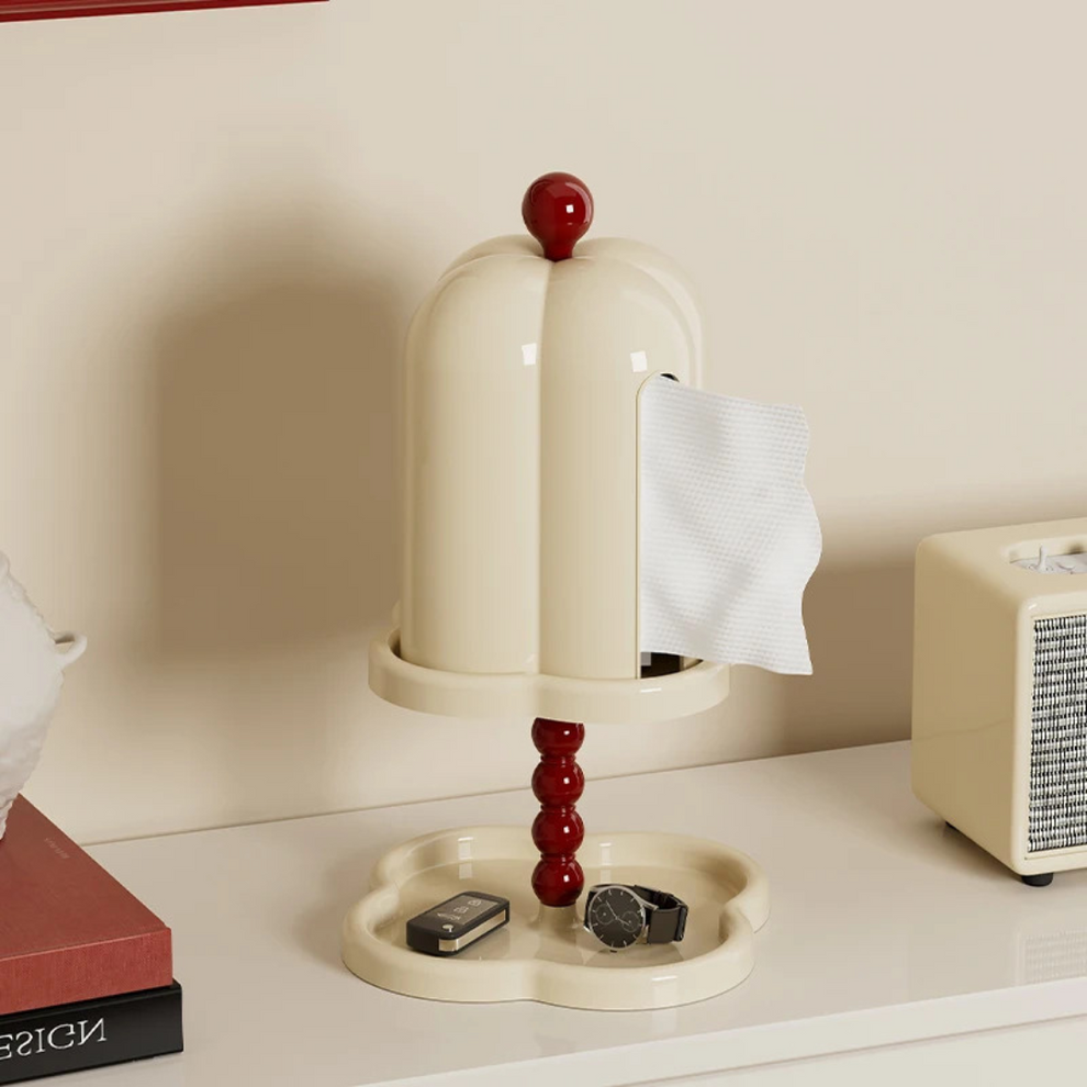 TissueSafe Boîte de Rangement – Boîte à Mouchoirs Élégante avec Couvercle Protecteur et Espace Caché