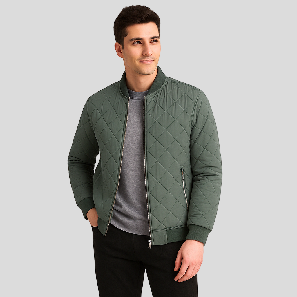 Dominique | Veste à col de baseball