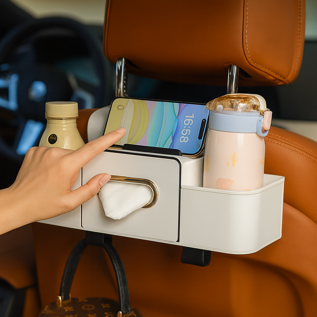 DriveNest | Rangement auto multi-compartiments