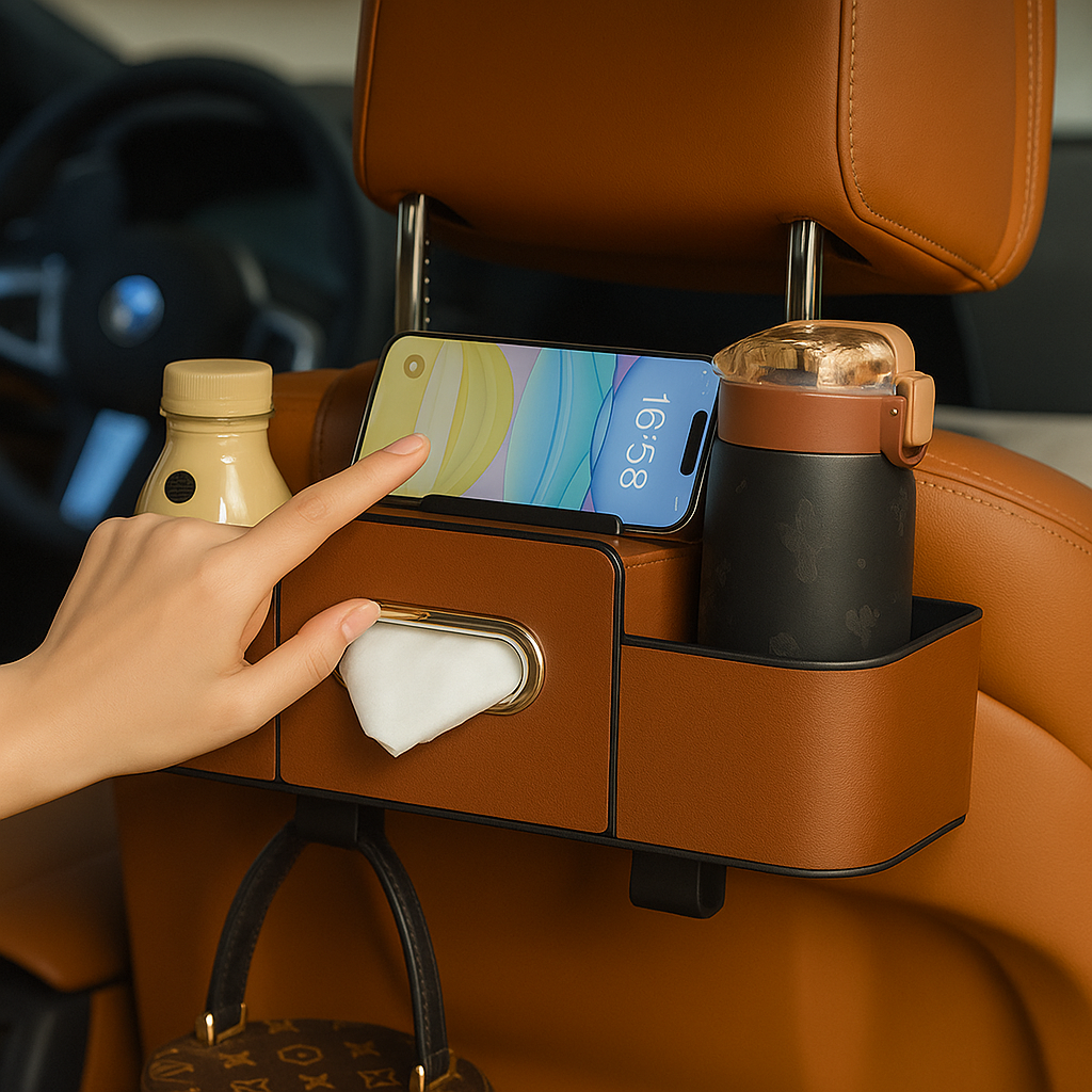 DriveNest | Rangement auto multi-compartiments