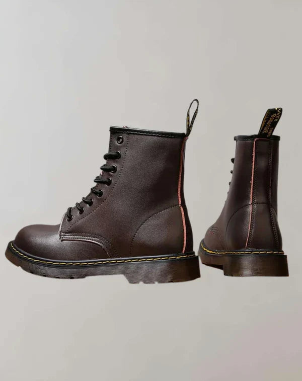 Lea - Bottes de patin à glace confortables avec tige haute