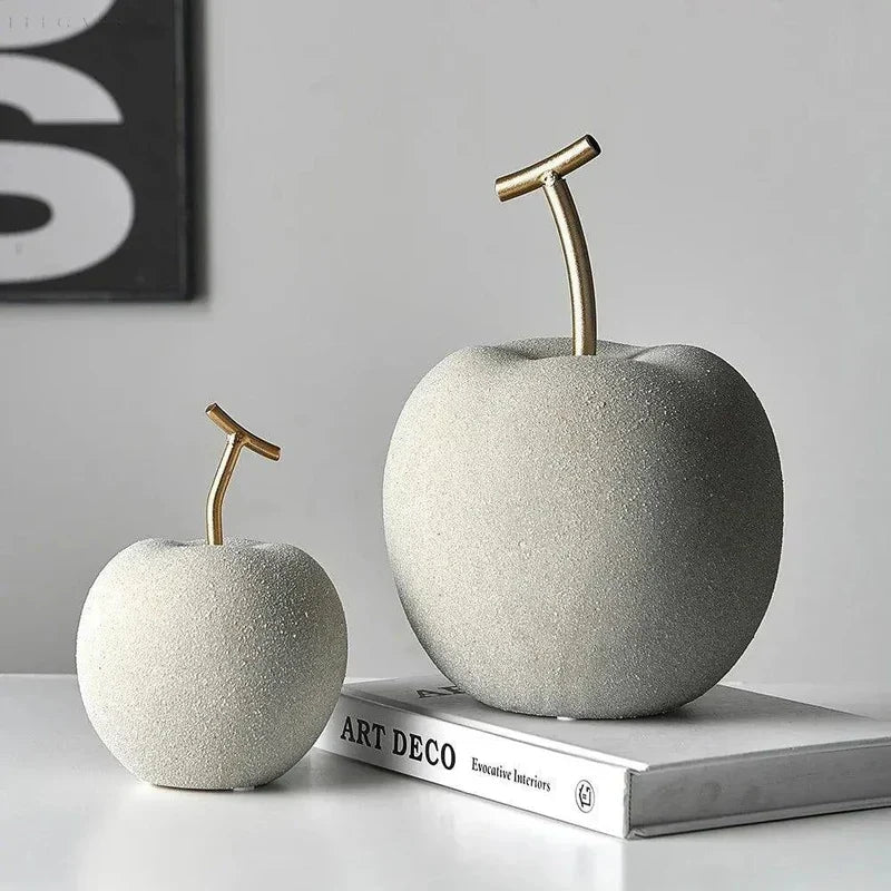 ZenFruit - Figurines de fruits décoratives minimalistes