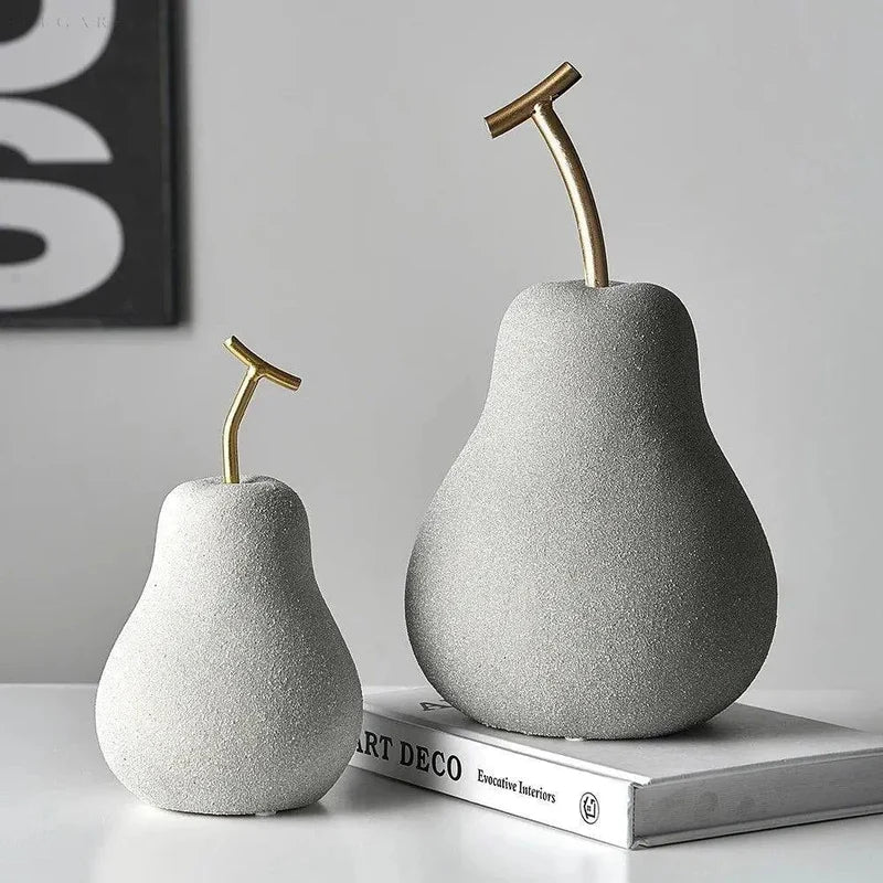 ZenFruit - Figurines de fruits décoratives minimalistes