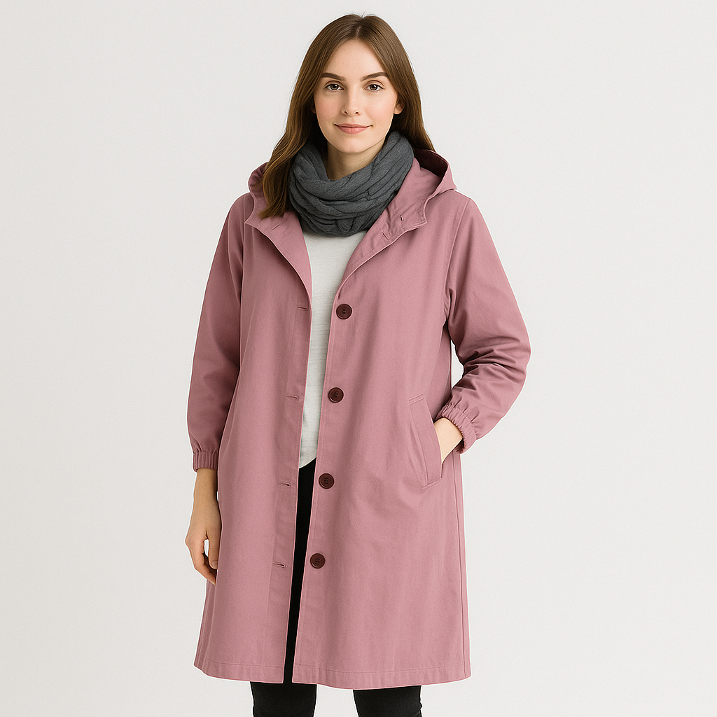 Ella | Trench-coat intemporel et imperméable