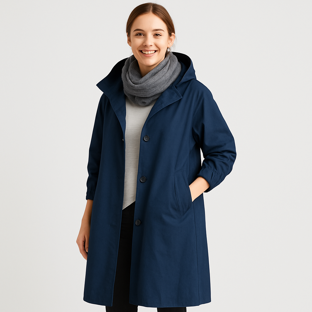 Ella | Trench-coat intemporel et imperméable