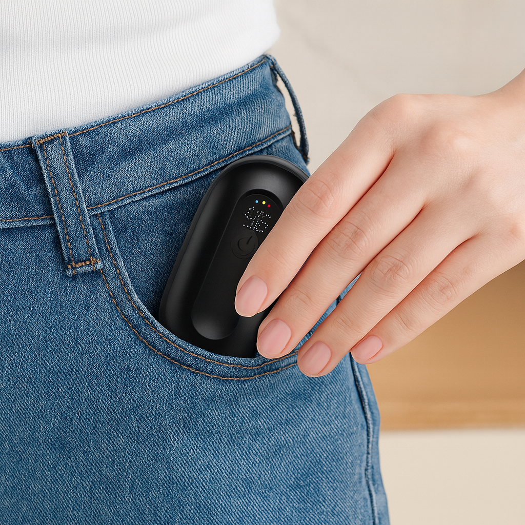 Emberis | Deux capsules de chaleur portables