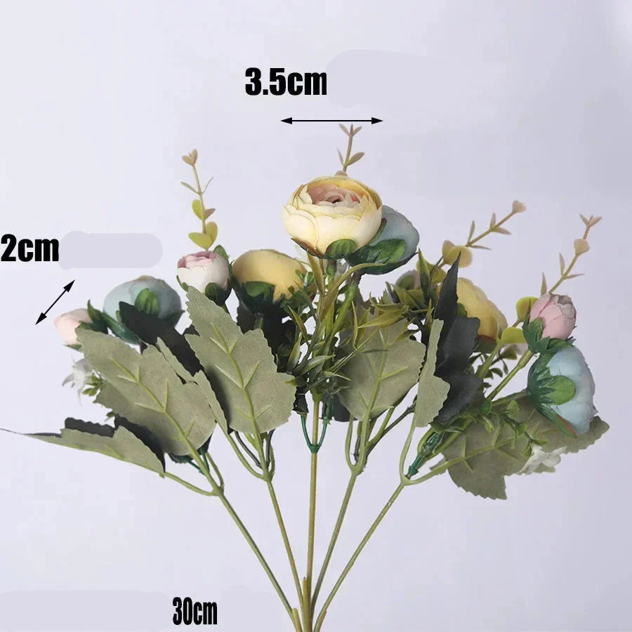 BloomLuxe – Décoration de fleurs artificielles de renoncules