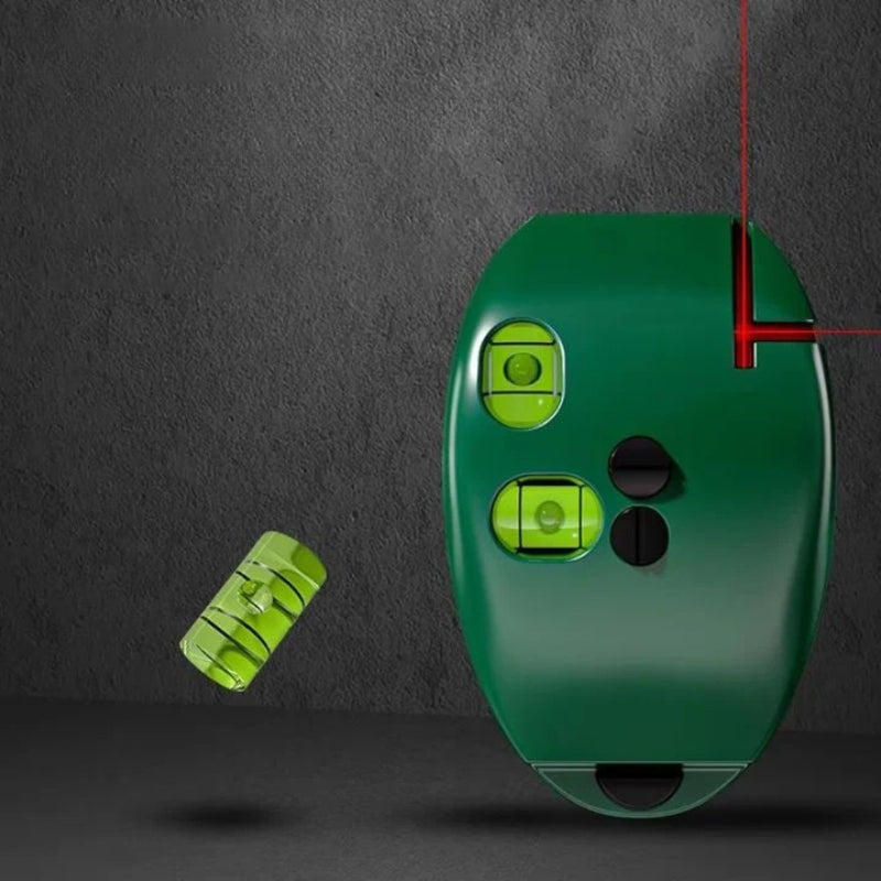 AlignMaster laser niveau à 2 lignes – Outil de nivellement portable avec projection à 90°