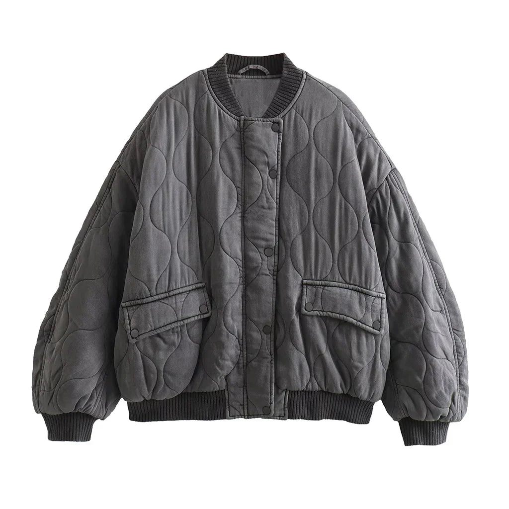 Style élégant | Veste Bomber Classique pour Femme