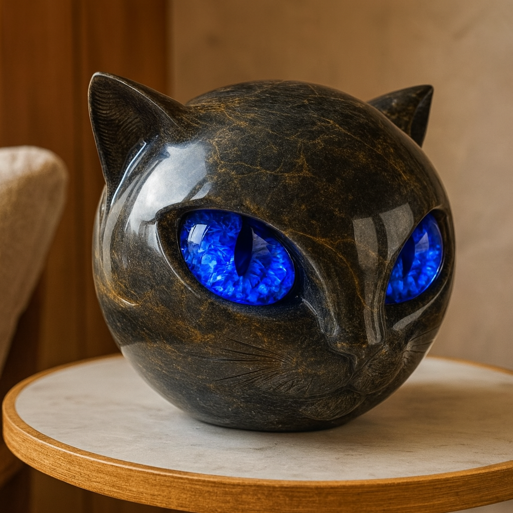 Felora | Sculpture de tête de chat