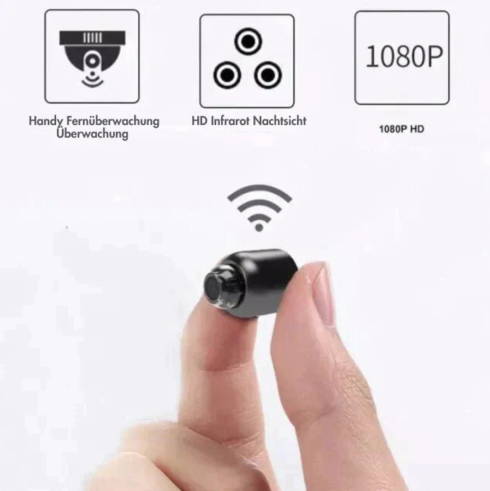 CovertCam - Mini caméra espion sans fil