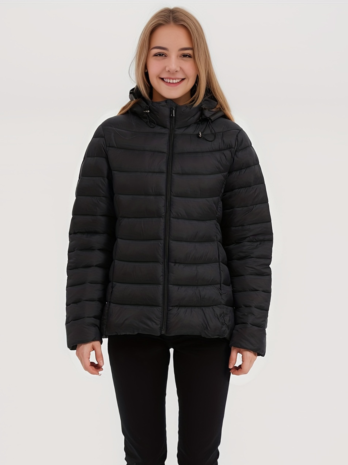 Emilie - Veste chaude avec capuche et fermeture éclair