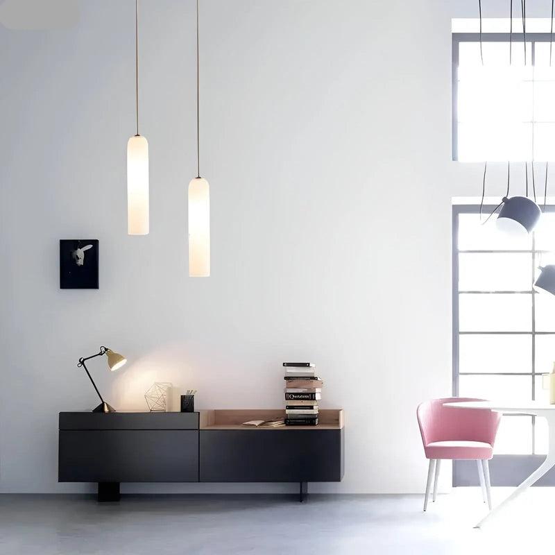 CrystalGlow - Lampe suspendue LED sophistiquée