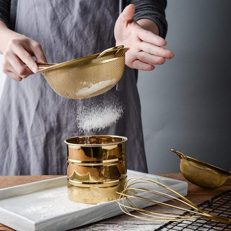 MultiSift 3-en-1 Sigt et Skyl – Pratique Passoire pour la Cuisine