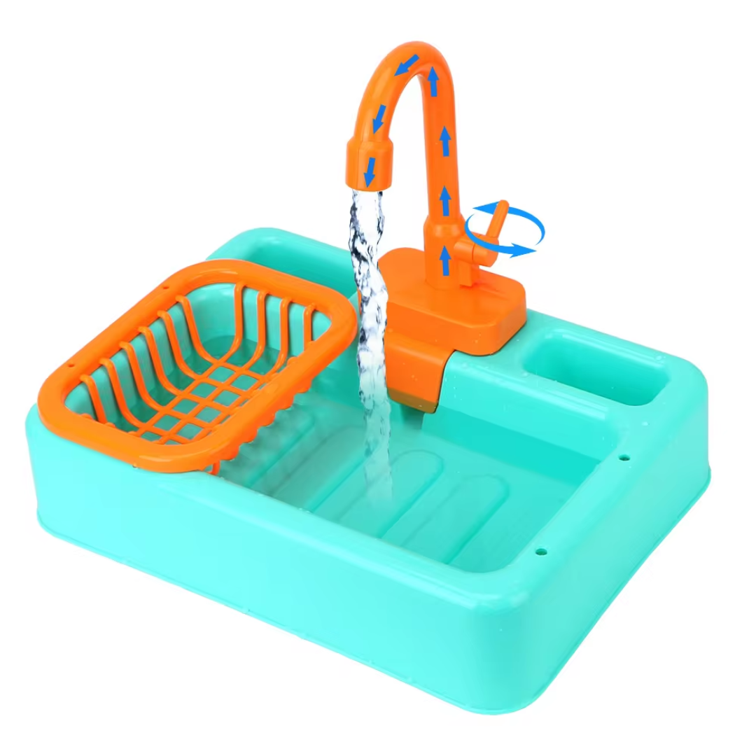 HydroPlay Interactif Lavabo – Jouet d'eau pour enfants, amusant et éducatif, outil d'apprentissage