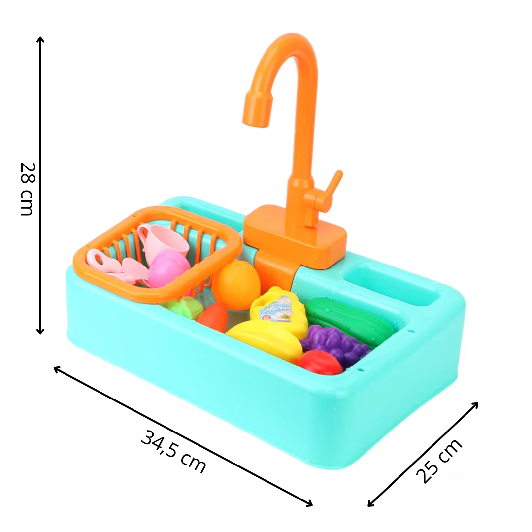 HydroPlay Interactif Lavabo – Jouet d'eau pour enfants, amusant et éducatif, outil d'apprentissage