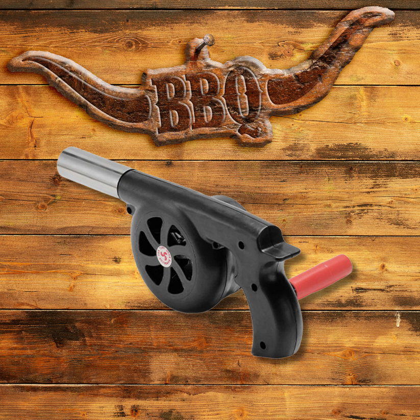 BlazeBoost - Allume-feu portable à main pour barbecue et feu de camp