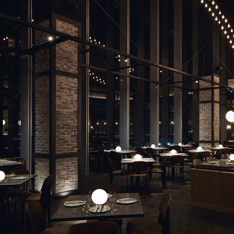 Lampe de table à boule LED LumiSphere