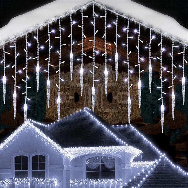 Snowlit- Rideau lumineux d'extérieur à LED