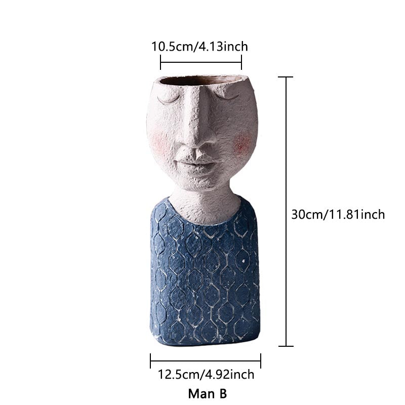 WhimsiFace- Jardinières décoratives au design unique pour un charme ludique