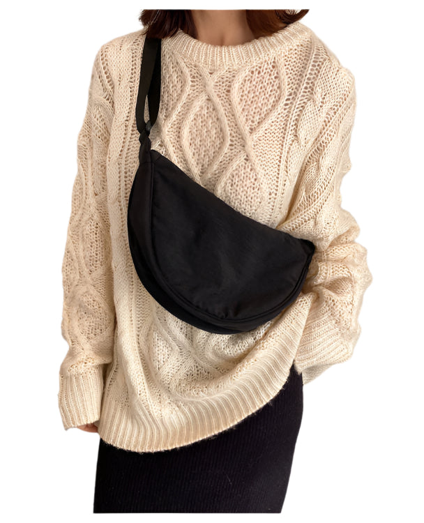 CurveCross - Sac crossbody courbé élégant pour une mode en déplacement