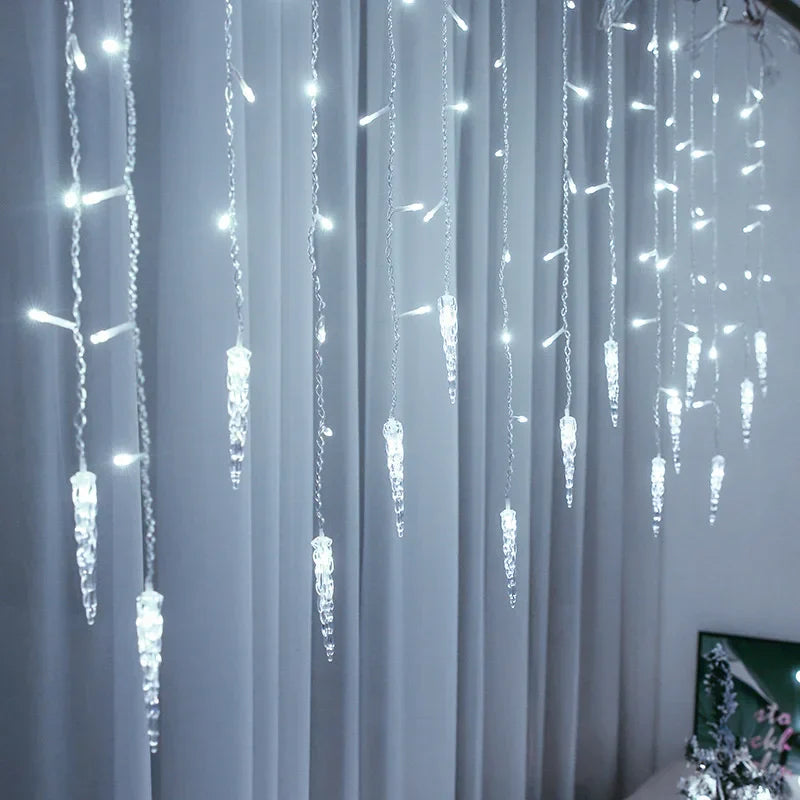 Snowlit- Rideau lumineux d'extérieur à LED