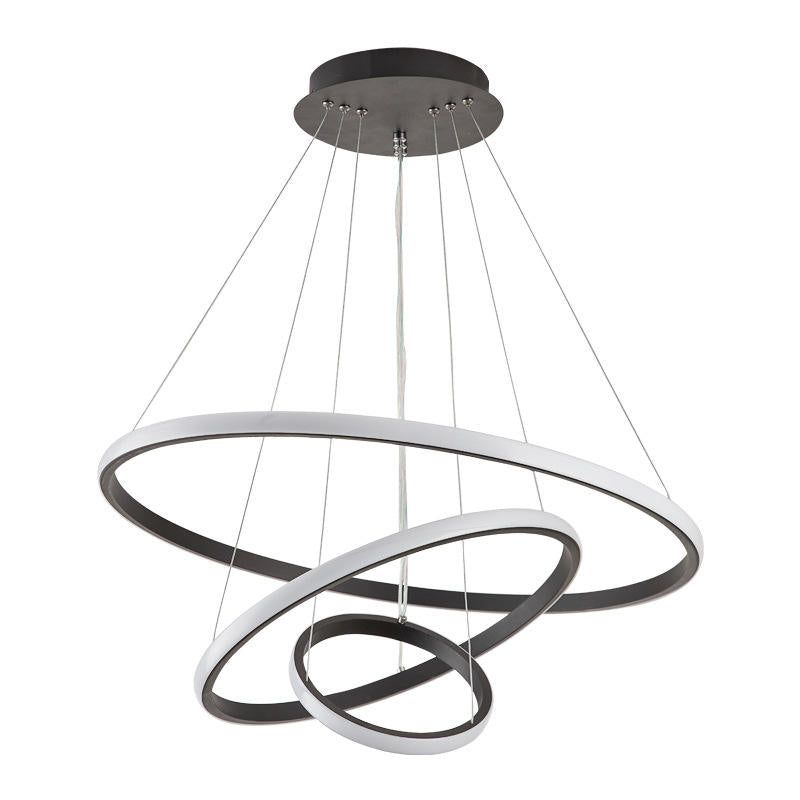 Lampe de plafond spirale élégante