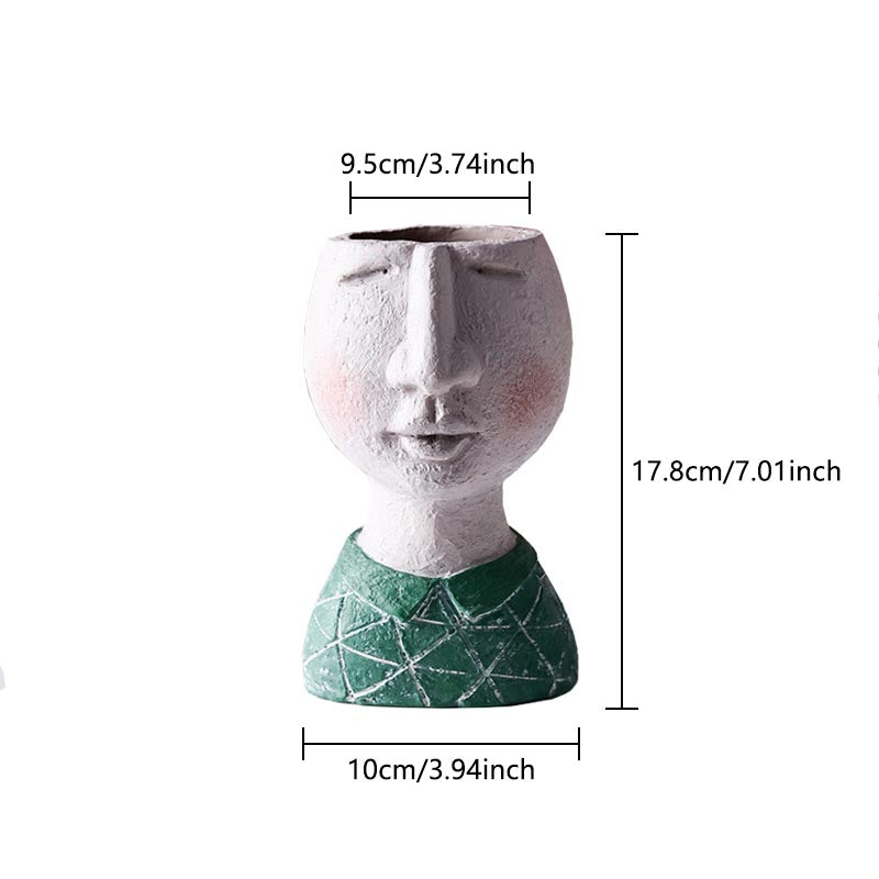WhimsiFace- Jardinières décoratives au design unique pour un charme ludique