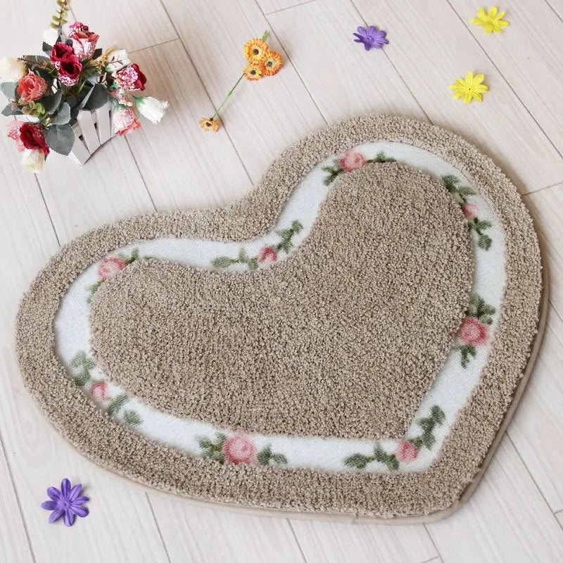 Tapis de Bain Antidérapant HeartSafe – Sécurité et Élégance pour votre Salle de Bain