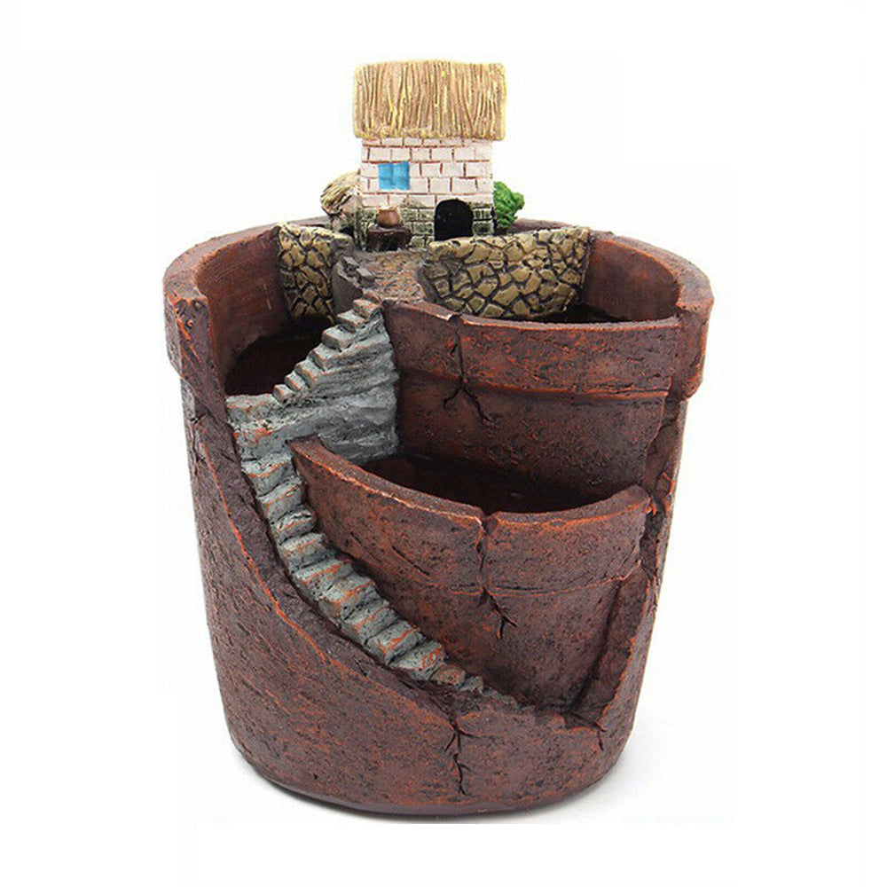 UrbanSprout Pot de Plante d'Intérieur – Récipient Élégant pour Succulentes et Herbes