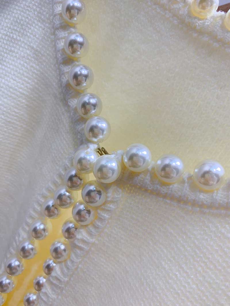 Tendance d'automne® Blazer Vintage en Perles