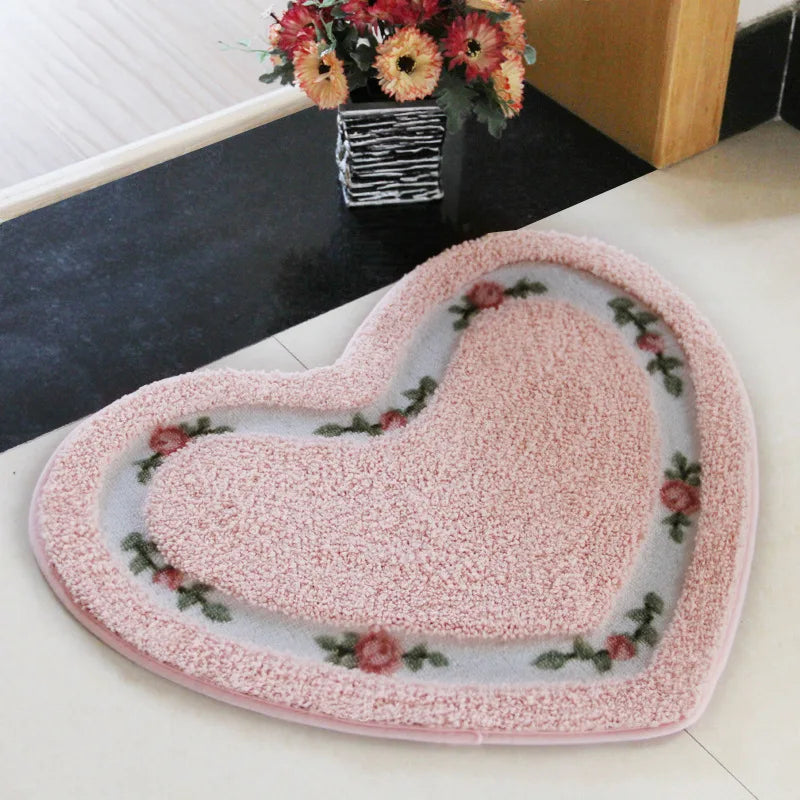 Tapis de Bain Antidérapant HeartSafe – Sécurité et Élégance pour votre Salle de Bain